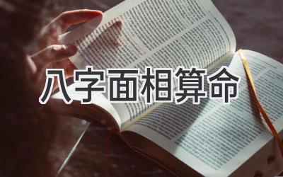 八字面相算命
