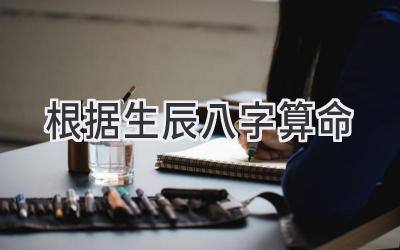 根据生辰八字 算命